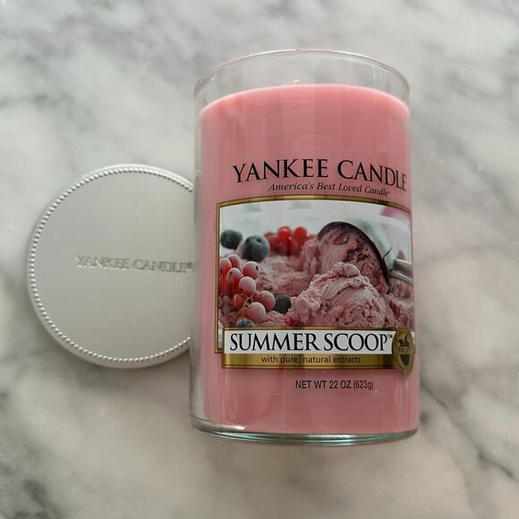 Yankee Candle Other - Yankee Candle SUMMER SCOOP Large 2 Wick Tumbler Jar